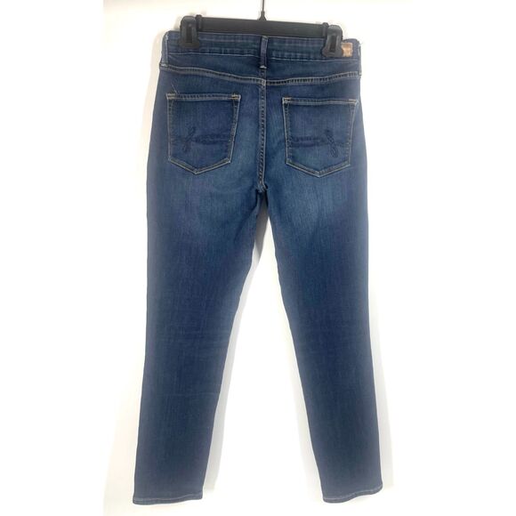 Levi’s Denizen Modern Skinny Mid Rise Blue Jeans SHORT Stretch Women Size 6 - Picture 2 of 6